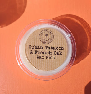 Individual Wax Melts - Cuban Tobacco & French Oak