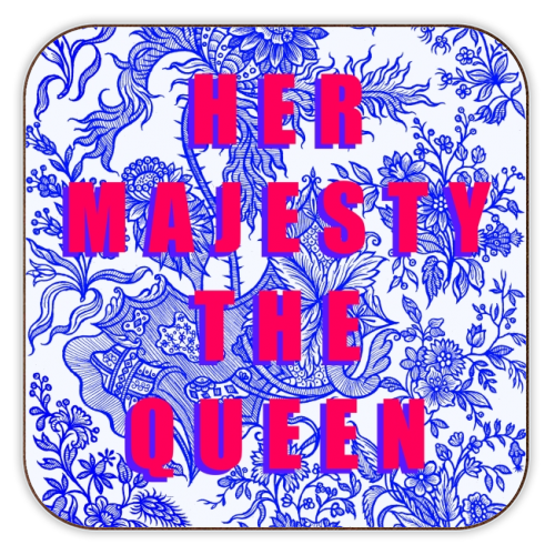 Her Majesty The Queen By Eloise Davey Coaster