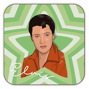 'Elvis Presley' Coaster