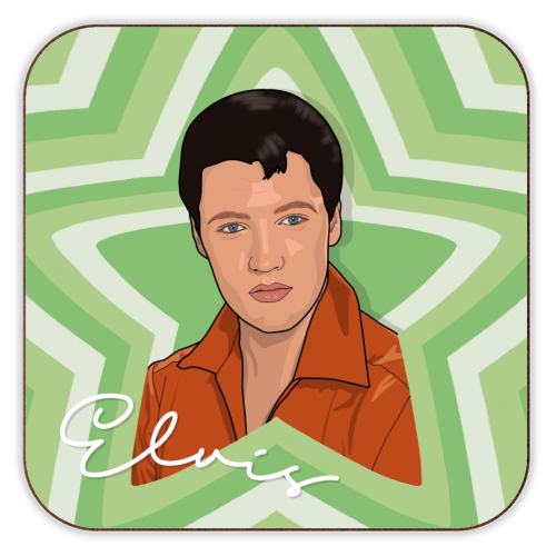 'Elvis Presley' Coaster