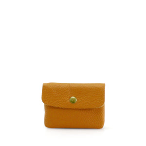 Leather Coin Holder - Tan