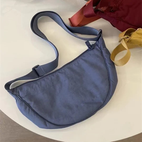 Women's All Seasons Nylon Cute Cloud Shape Bag - Lake Blue
