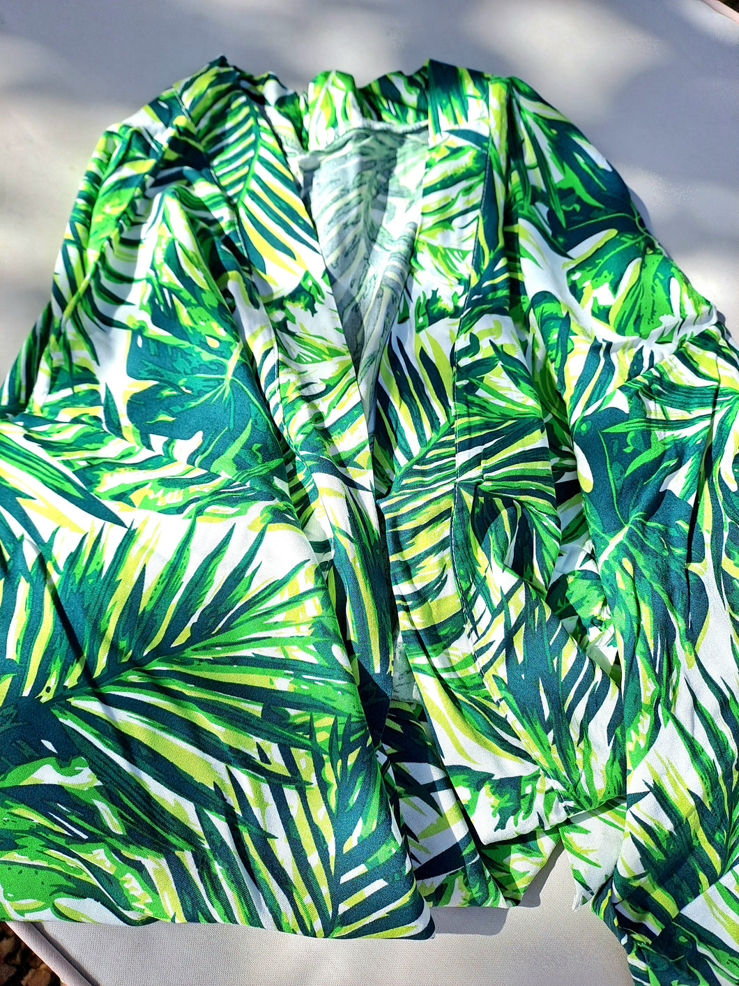 Ruolan Green Kimono