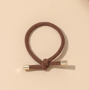 Hair & Wrist Band - Brown