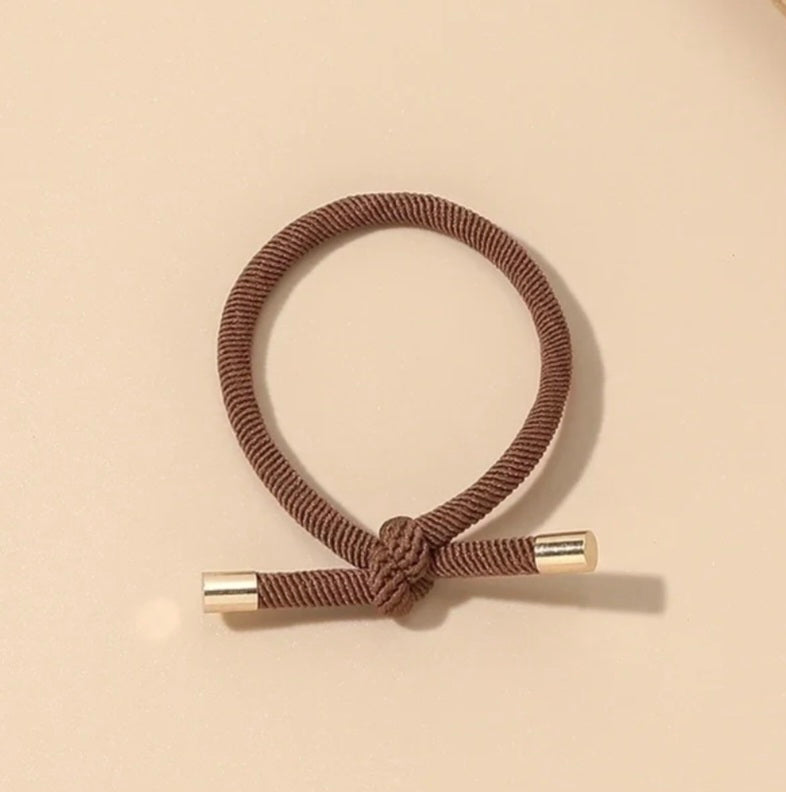 Hair & Wrist Band - Brown