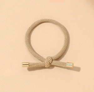 Hair & Wrist Band - Khaki