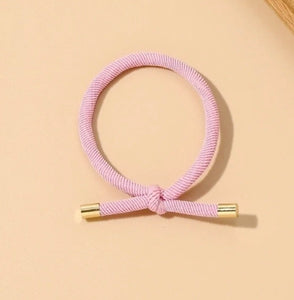 Hair & Wrist Band - Girl Pink