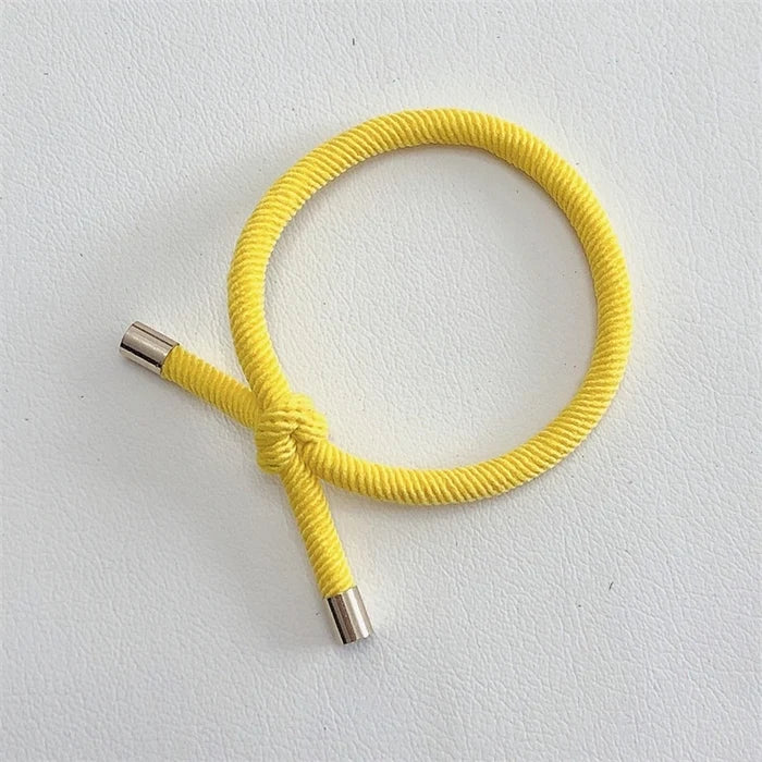 Hair & Wrist Band - Yellow